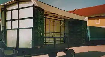 Gemüseerntewagen