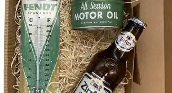 Geschenkbox Fendt Traktor Bier S4