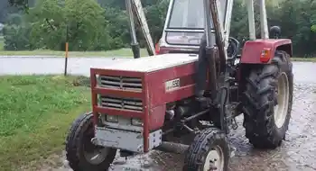 Steyr 50 mit Frontlader
