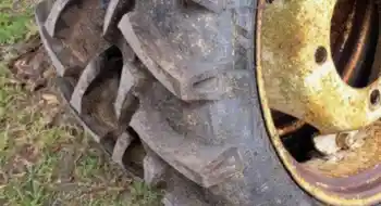 Steyr T80 Reifen auf Felgen