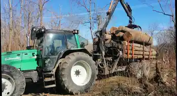 Holzschlägerung, Holzrückung, Rodungsarbeiten