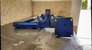 Hydraulische Klappung für Mähbalken Steyr 658+