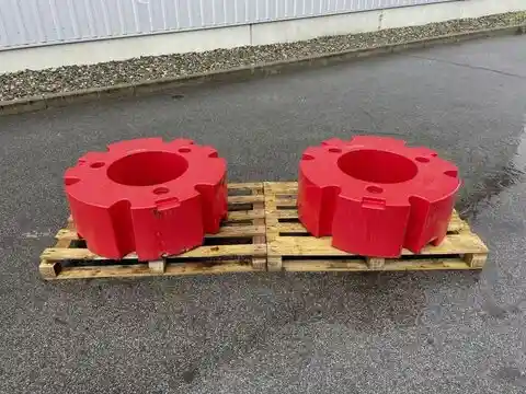 Fendt RADGEWICHTE 2 X 1000 KG