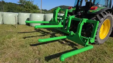 Amselgruber Dominator DUO Ballenträger Hydraulisch