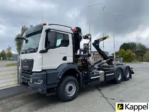 MAN TGS 33.520 6X4 BL / PALFINGER PK18 / HYVA