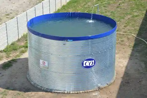 Conpexim 160 m³ Wasserspeicher H4,7 m DM 6,7 m