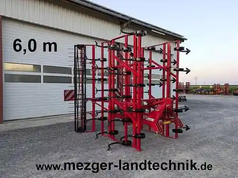 POM Meteor II 6 m Leichtgrubber (Flachgrubber, Feder