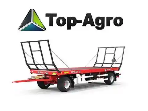 Ballentransportanhänger T014/2 - 9T Metal-Fach T