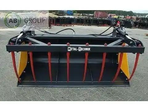 Metal-Technik łyżko-krokodyl ząb kuty 1,8 m