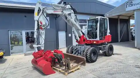 Takeuchi TB295W – 2019 JAHR – POWERTILT – 4X SCHAUFEL