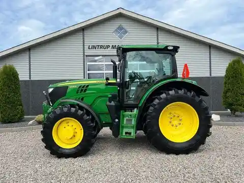John Deere 6135R Krybegear, Frontkraftheber, TLS Affjedret-Gabeln