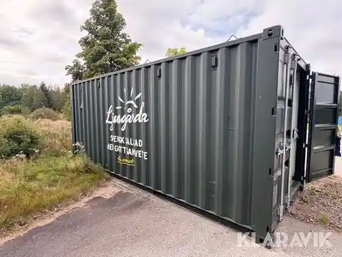 Sonstige Container 20 fot med solcell och batteri