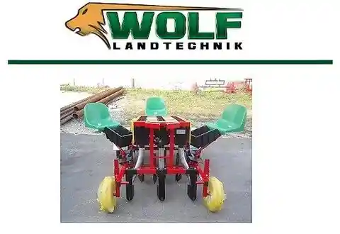 Wolf-Landtechnik GmbH Pflanzmaschine | Knoblauch | Zwiebeln | 4reihig 