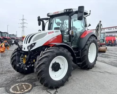 Seitenansicht - Steyr 4120 Expert CVT