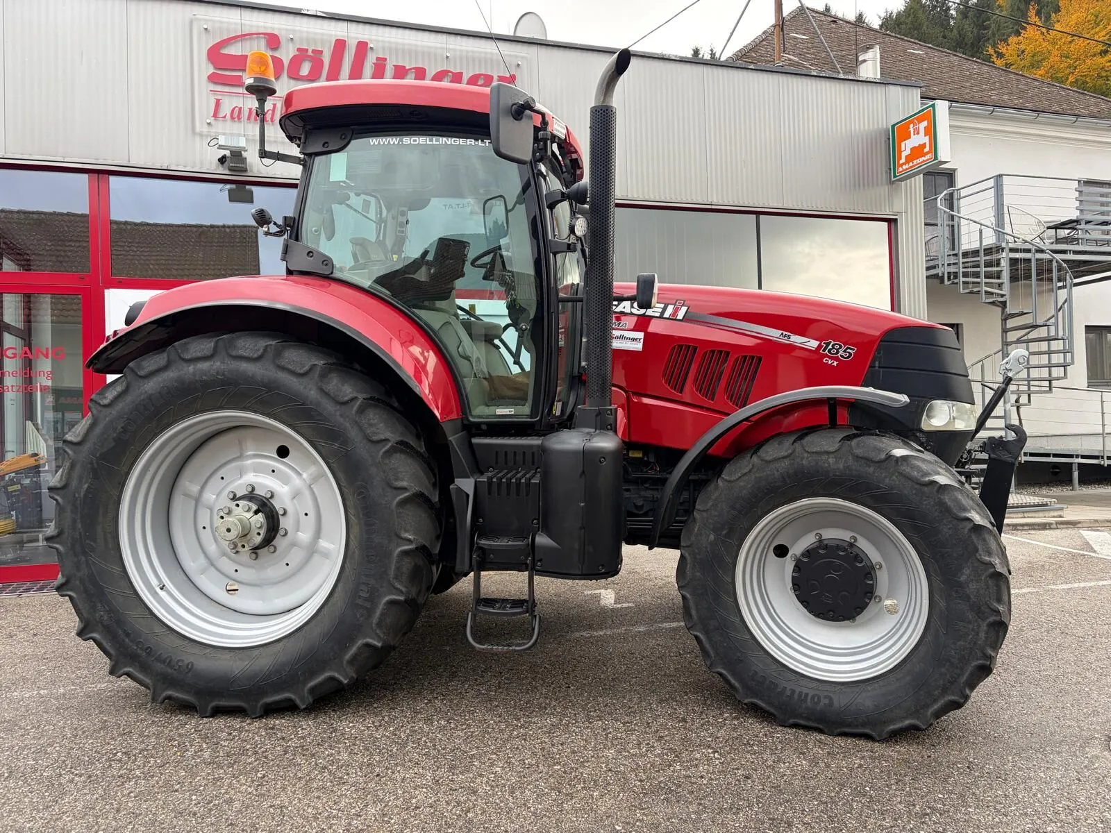 Case IH Puma 185 CVX (2012): 234 PS, Trimble RTK und 4.690 Stunden – Bild 2