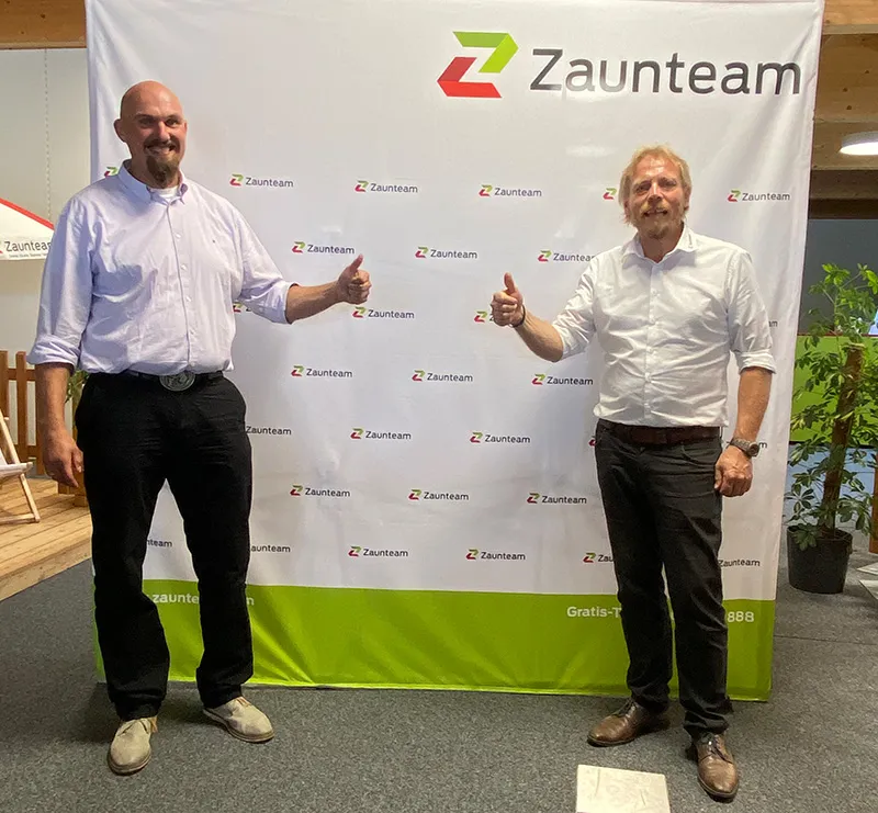 Erfolgreiches zweites Standbein bei Zaunteam