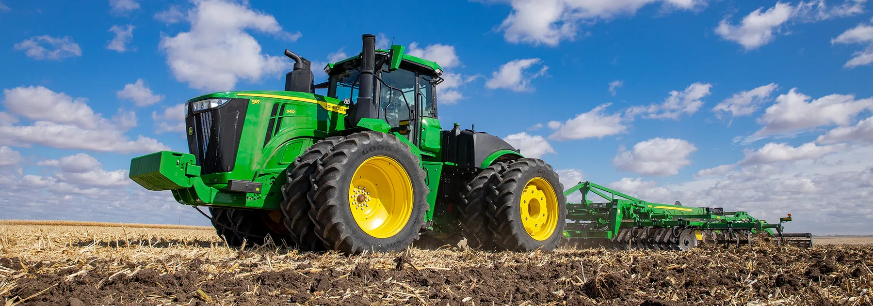 John Deere: Neue Traktoren der Serie 9 bis 691 PS