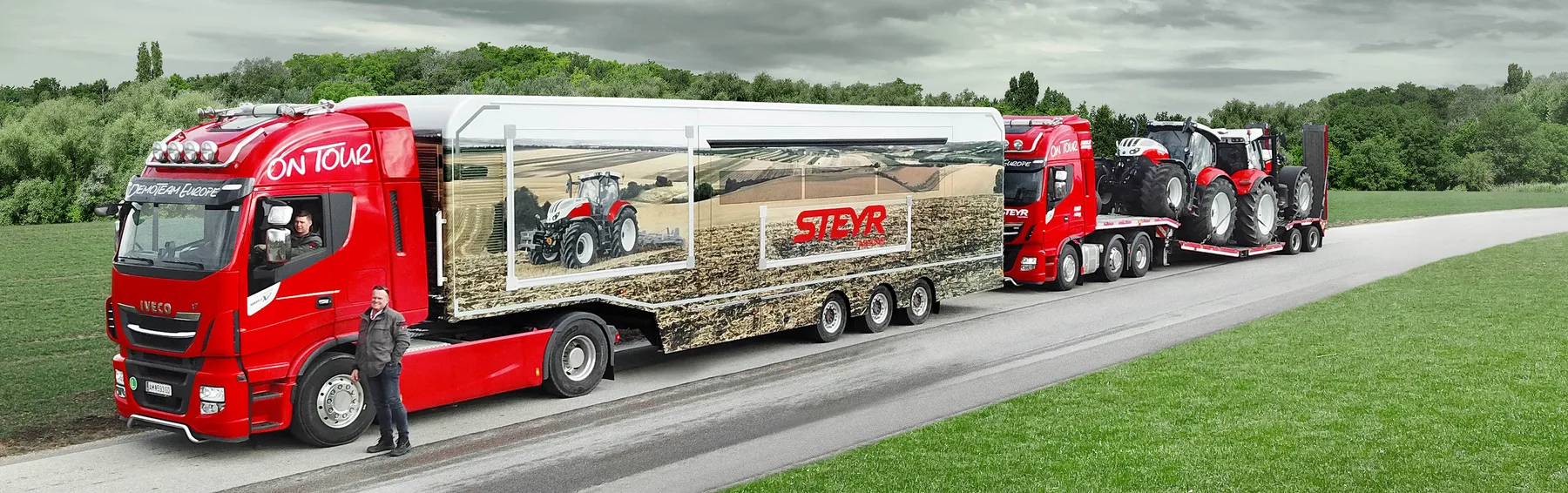 Neuer Demo-Truck bringt Steyr Traktoren auf Straße und Feld – Bild 1