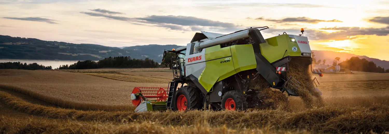 CLAAS komplettiert Mähdrescherfamilie mit neuer EVION Baureihe