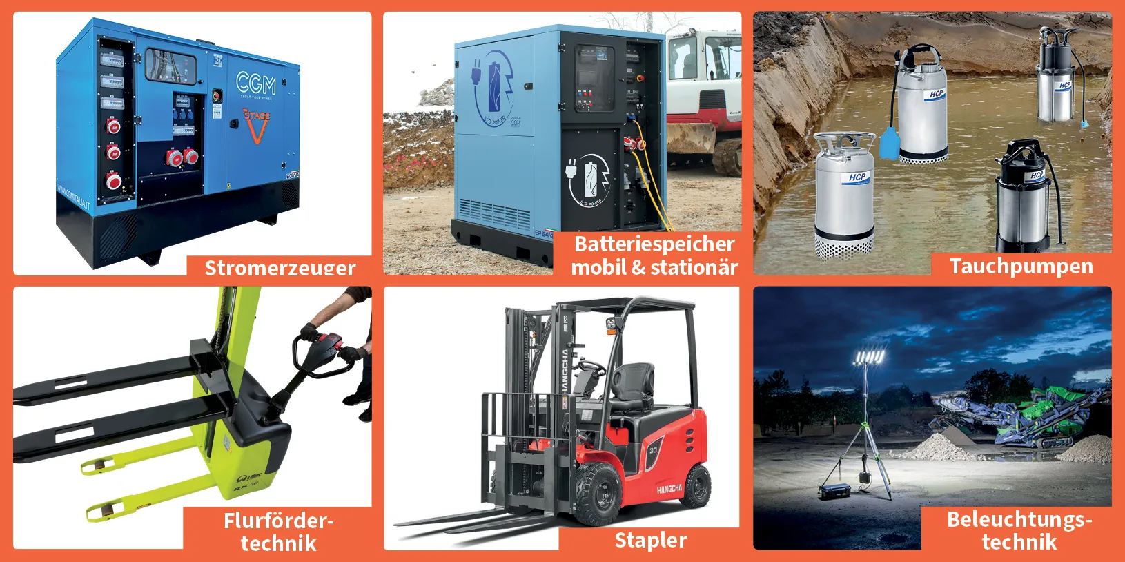 Stromerzeuger, Tauchpumpen, Batteriespeicher und Stapler: Ihre zuverlässigen Partner in der Landwirtschaft – Bild 2