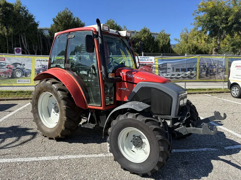 Lindner Geotrac 73 Alpin: 75 PS und Fronthydraulik