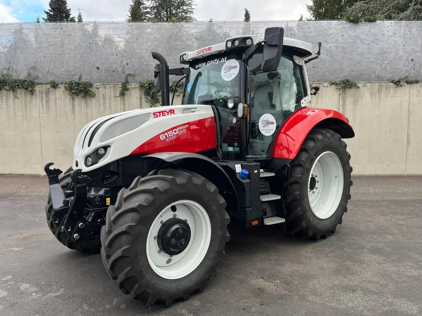Steyr 6150 Profi CVT (2025): 150 PS, 190 Stunden und auf Lager
