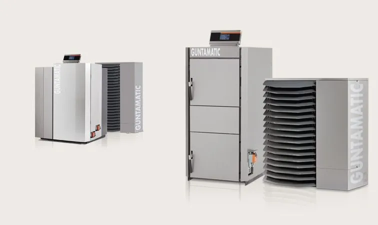 Doppelter Komfort mit den neuen Scheitholz Hybridheizungen von GUNTAMATIC
