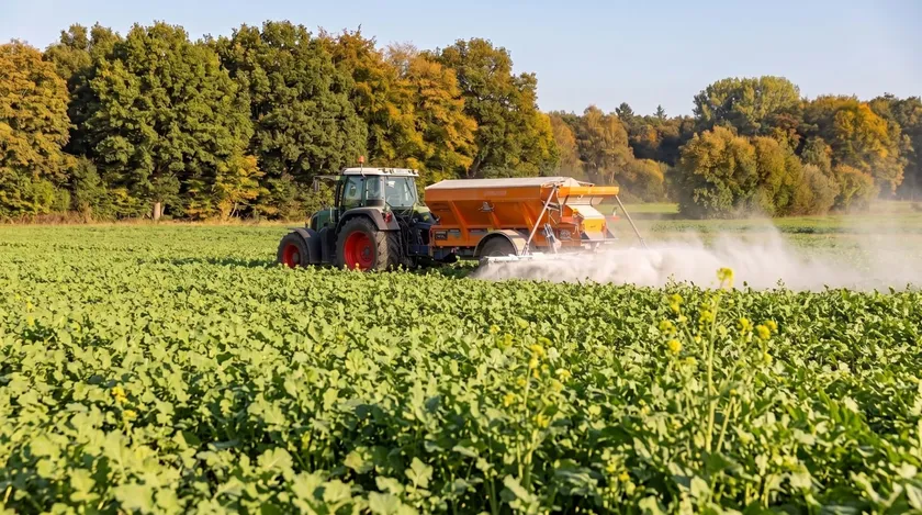 Begrünungskalkung: Wie exakte Kalkung die Wasseraufnahme des Bodens verbessern kann