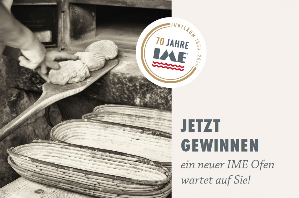 Bereits seit 70 Jahren gibt es IME Brotbacköfen. Sie sind mittlerweile aus der Direktvermarktung kaum noch wegzudenken (Bildquelle: IME).