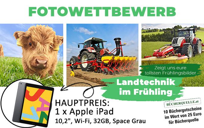 Jetzt beim Landwirt.com Fotowettbewerb "Landtechnik im Frühling" mitmachen!