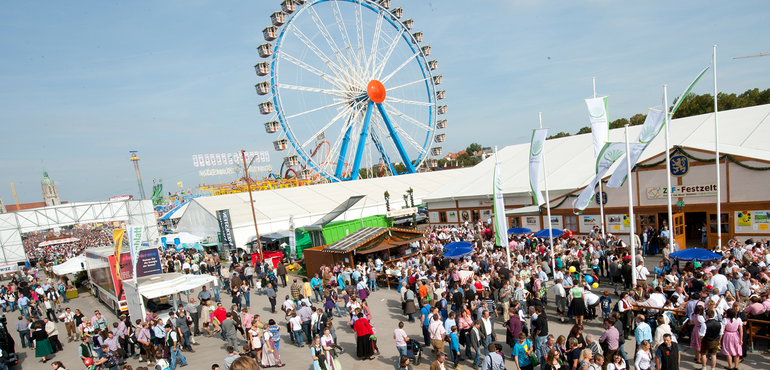 Das Zentrale Landwirtschaftsfest  sowie das Oktoberfest können im Jahr 2020 aufgrund von Corona nicht stattfinden. Bildquelle: ZLF