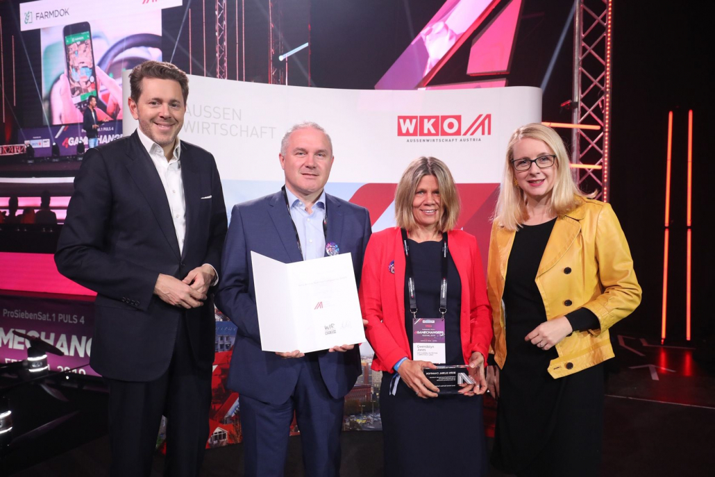 Auszeichnung als ein Austria’s Born Global Champion Startup für Anco Animal Nutrition Competence.