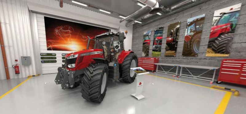 Massey Ferguson freut sich Sie ab sofort im VIRTUELLEN MF-SHOWROOM begrüßen zu dürfen.