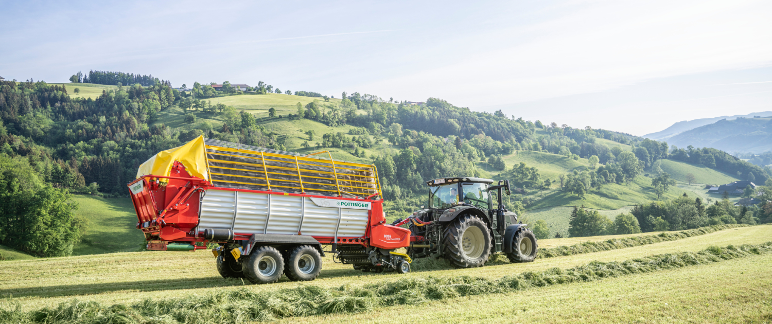 BOSS 3000 MASTER, der neue Ladewagen für Kleinbetriebe 