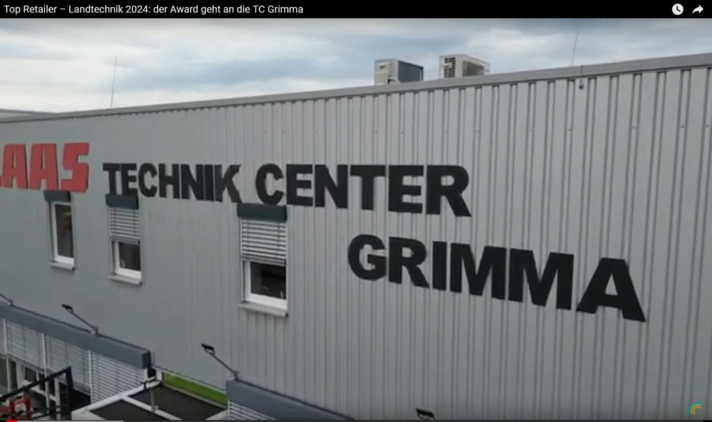 "TOP Retailer – Landtechnik 2024“: die Technik Center Grimma (TC Grimma) strebt im laufenden Jahr an mit den 116 Beschäftigten in den 5 eigenen Niederlassungen in Mockrehna (Einzugsgebiet Torgau, Oschatz und Delitzsch), Plessa (östliche Landkreise sowie Südbrandenburg), Strahwalde (2013 eröffnet) und Ziegenhain (2014 eröffnet) einen Umsatz von Mitte 50 Millionen Euro zu erwirtschaften. Das Video über die TC Grimma kann sowohl auf der NITT-Homepage als auch auf dem NITT-YouTube-Kanal angeschaut werden. (Foto: Werkbild)
