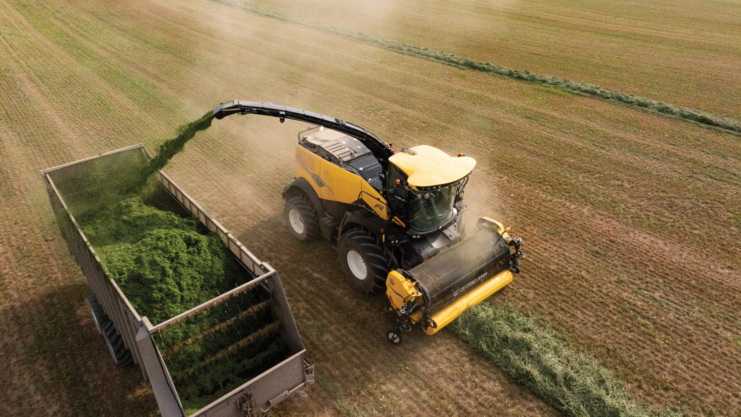 New Holland CR Doppelrotor-Mähdrescher Seed Terminator System