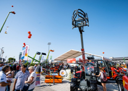 Titelbild: Messestand der Firma Mauch bei der Rieder Messe