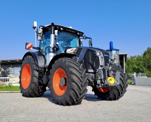Seitenansicht - Claas ARION 660 CMATIC CEBIS