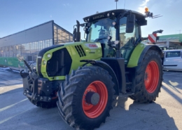 Seitenansicht - Claas Arion 650 CMATIC CEBIS