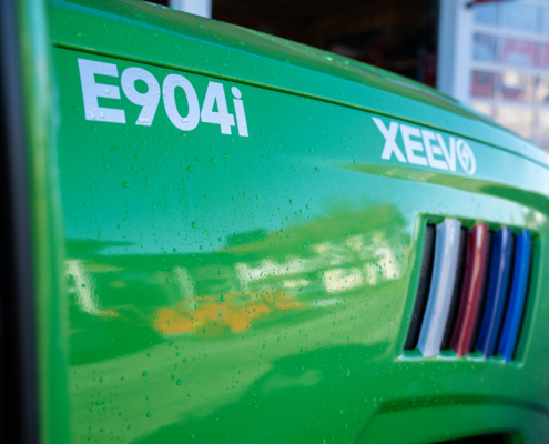 Detailaufnahme Kotflügel XEEVO 904i