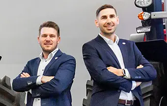 Titelbild: Manuel Schindele und Johannes Schneider - neue Geschäftsführung bei Austro Diesel