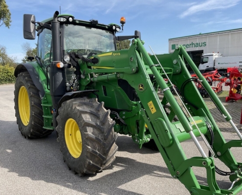 Seitenansicht - John Deere 6R 120