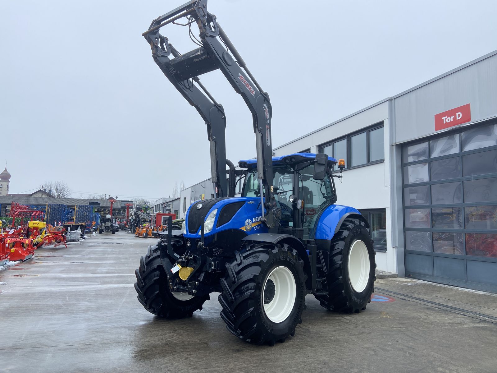 Seitenansicht - New Holland T7.190 Auto Command SideWinder II