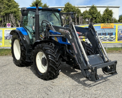 Seitenansicht - New Holland T6020 Elite