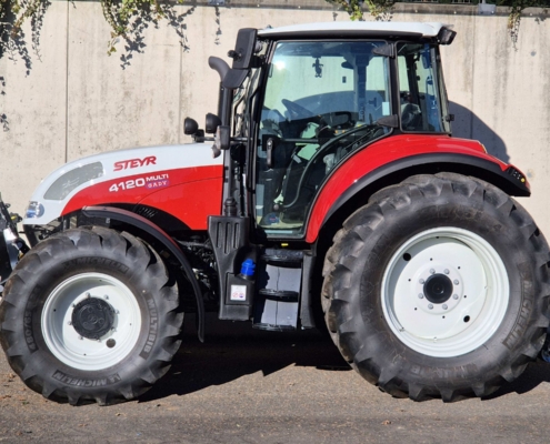 Seitenansicht - Steyr 4120 Multi (Stage V)