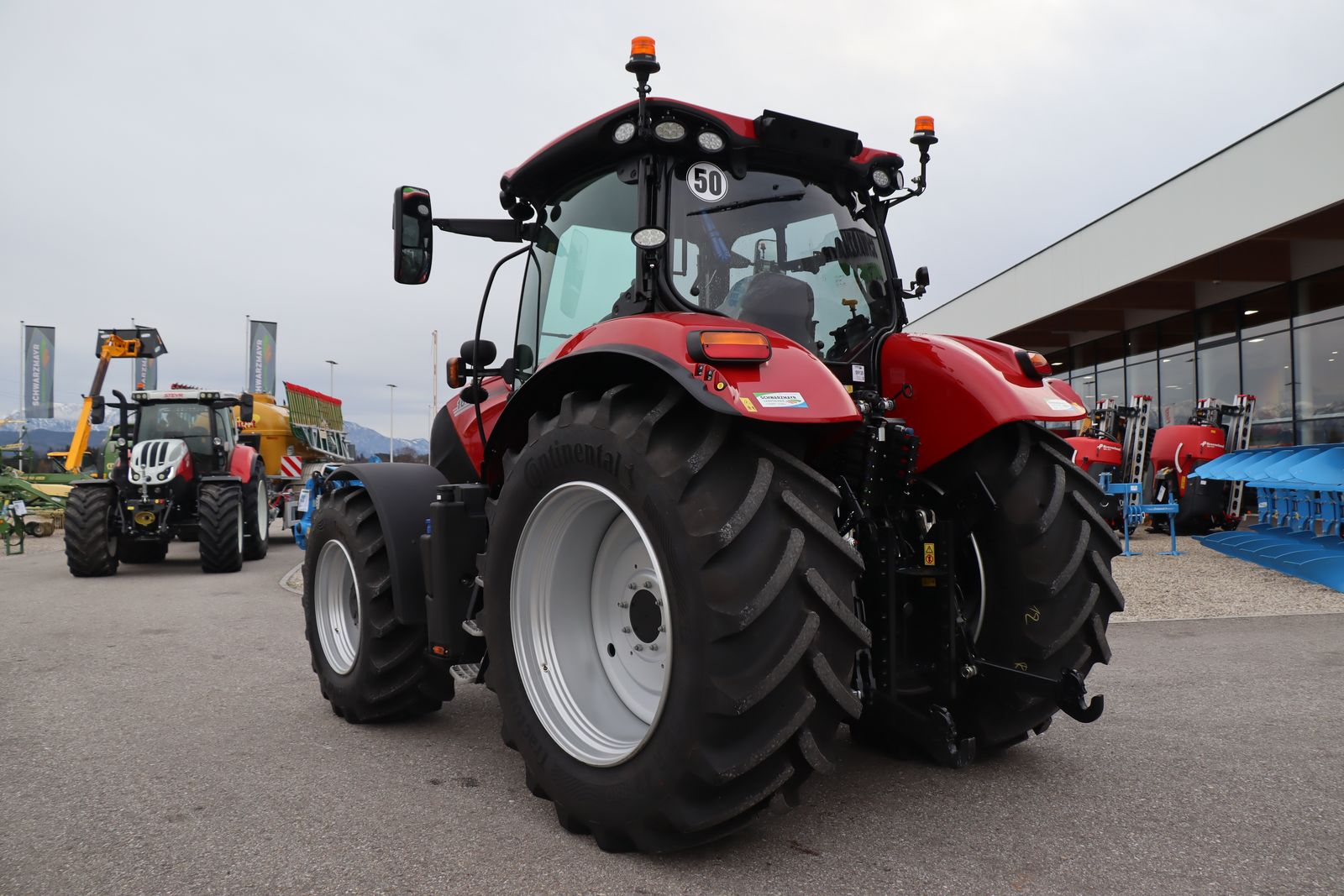 Rückansicht - Case IH Puma 165 CVX