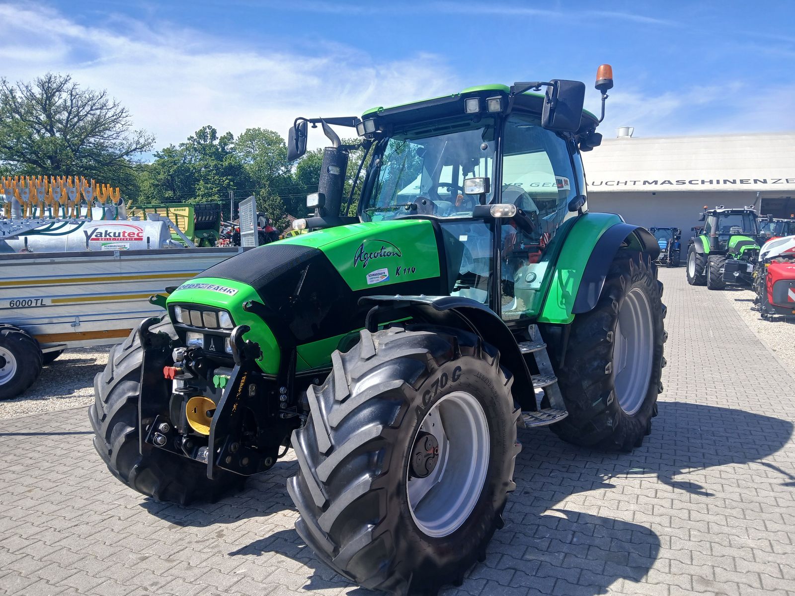 Seitenansicht - Deutz-Fahr Agrotron K 110