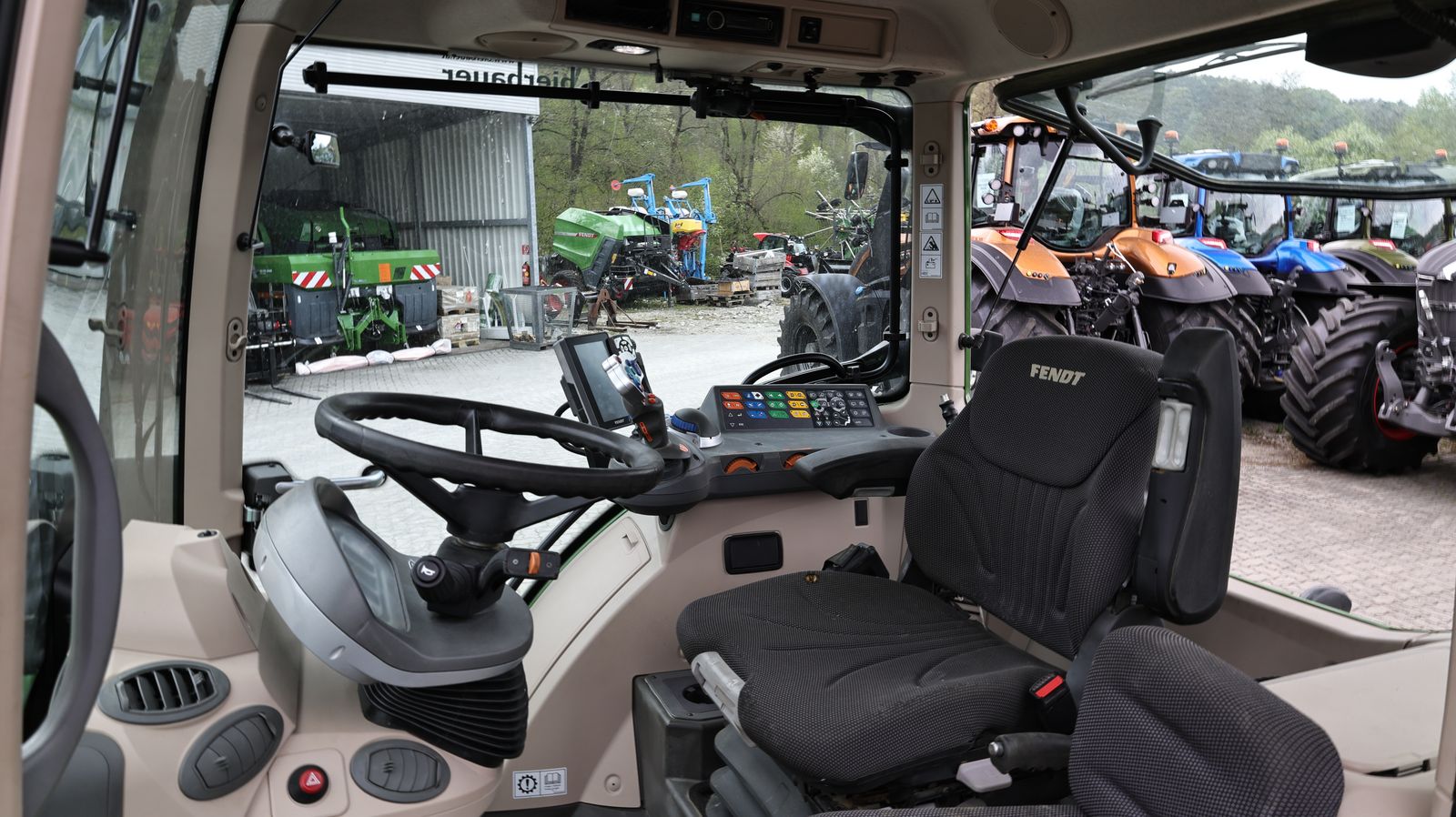 Innenansicht - Fendt 313 Vario