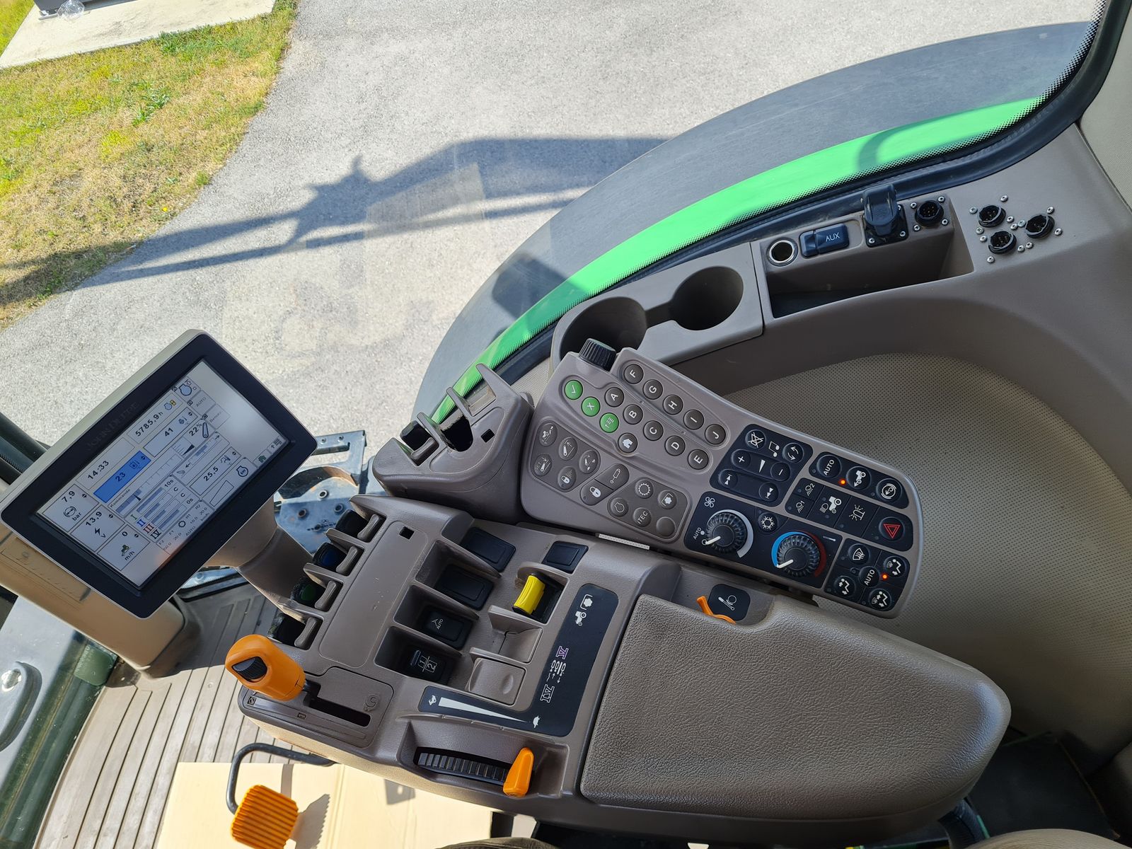 Innenansicht - John Deere 7280R Innenansicht - John Deere 7280R
