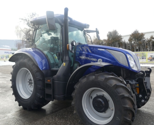 Seitenansicht - New Holland T6.180 Auto Command SideWinder II
